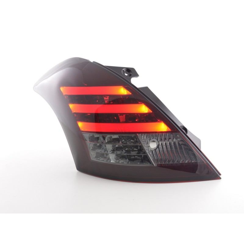 Kit feux arrières LED Suzuki Swift Sport 11-13 rouge / noir