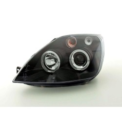 Phare avant Ford Fiesta type MK6 03-07 noir