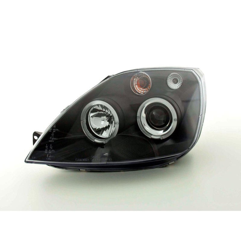 Phare avant Ford Fiesta type MK6 03-07 noir