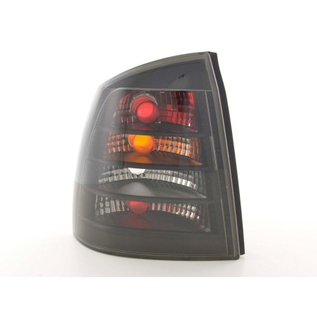 Jeu de feux arrière Opel Astra G 2/4 portes, 98-03 noir Jeu de feux arrière Opel Astra G 2/4 portes, 98-03 noir