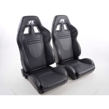 Sièges sport FK Sièges demi-baquets automatiques Ensemble de voitures de course au look de sport automobile Sièges sport FK Sièges demi-baquets automatiques Ensemble de voitures de course au look de sport automobile