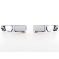 Jeu de couvercles d'admission d'air Admission d'air chrome VW Polo (6N) grille de ventilation d'admission d'air chromée