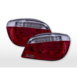 Kit feux arrière à LED BMW Série 5 berline type E60 03- clair / rouge
