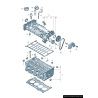 Valve Cover Gasket - Original parts VW/Audi 04E103483H Valve Cover Gasket - Original parts VW/Audi 04E103483H