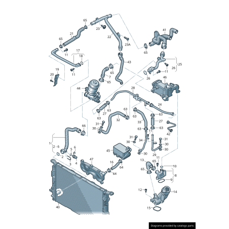 Washer - Original parts VW/Audi 059121149E