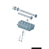 Exhaust Camshaft - Original parts VW/Audi 03L109022D Exhaust Camshaft - Original parts VW/Audi 03L109022D