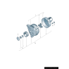 Générateur - Pièces d'origine VW/Audi 03C903023A Générateur - Pièces d'origine VW/Audi 03C903023A