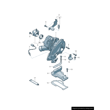 Joint - Pièces d'origine VW/Audi 059103147F
