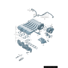Joint de collecteur d'admission supérieur - Pièces d'origine VW/Audi 03H133237J Joint de collecteur d'admission supérieur - Pièces d'origine VW/Audi 03H133237J