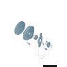Kit d'embrayage - Pièces d'origine VW/Audi 036141032H Kit d'embrayage - Pièces d'origine VW/Audi 036141032H