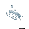 Joint de collecteur d'échappement - Pièces d'origine VW/Audi 037253039F Joint de collecteur d'échappement - Pièces d'origine VW/Audi 037253039F