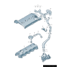 Tuyau de reniflard PCV - Pièces d'origine VW/Audi 038103493P Tuyau de reniflard PCV - Pièces d'origine VW/Audi 038103493P