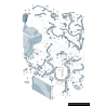 Tuyau d'alimentation en liquide de refroidissement - Pièces d'origine VW/Audi 06A121065AK Tuyau d'alimentation en liquide de refroidissement - Pièces d'origine VW/Audi 06A121065AK