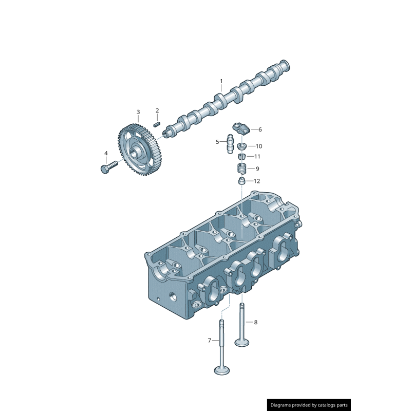 Régleur de jeu de soupape - Pièces d'origine VW/Audi 022109423D