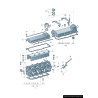 Valve de contrôle de pression (PCV) - Pièces d'origine VW/Audi 06A103465 Valve de contrôle de pression (PCV) - Pièces d'origine VW/Audi 06A103465