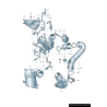 Adaptateur de tuyau de sortie de turbo - Pièces d'origine VW/Audi 04E145875F Adaptateur de tuyau de sortie de turbo - Pièces d'origine VW/Audi 04E145875F
