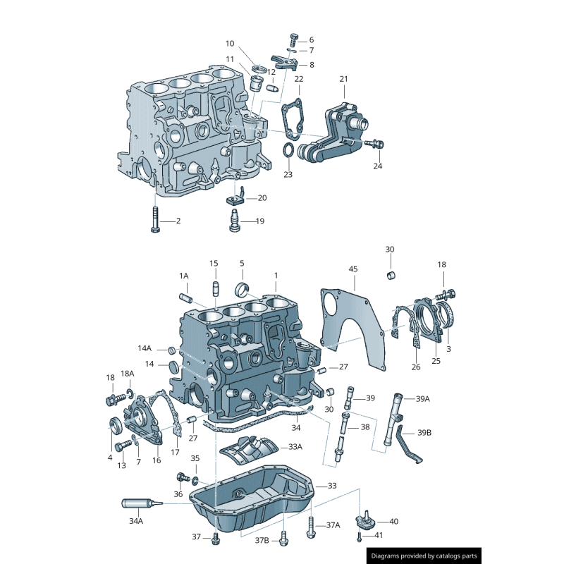 Assemblage de respiration - Pièces d'origine VW/Audi 037103772B