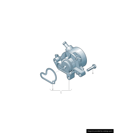 Pompe à vide - Pièces d'origine VW/Audi 038145101B
