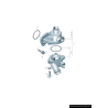 Ensemble thermostat - Pièces d'origine VW/Audi 06B121111K Ensemble thermostat - Pièces d'origine VW/Audi 06B121111K
