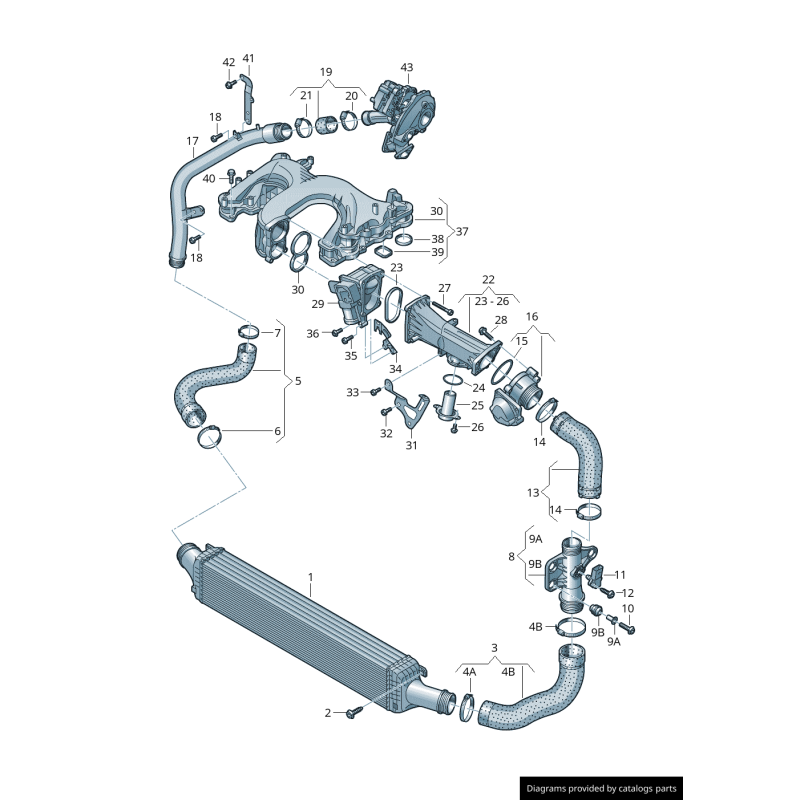Joint - Pièces d'origine VW/Audi 059145215B