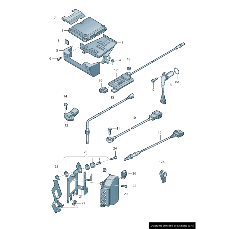 Soupape - Pièces d'origine VW/Audi 03C906455A
