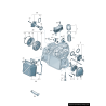 Kit de réparation d'embrayage DSG - Pièces d'origine VW/Audi 02E398029C Kit de réparation d'embrayage DSG - Pièces d'origine VW/Audi 02E398029C