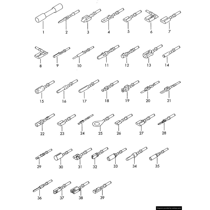 Fil de réparation - Pièces d'origine VW/Audi 000979242E