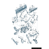 Tuyau d'alimentation de liquide de refroidissement du turbo - Pièces d'origine VW/Audi 06B121497F Tuyau d'alimentation de liquide de refroidissement du turbo - Pièces d'origine VW/Audi 06B121497F