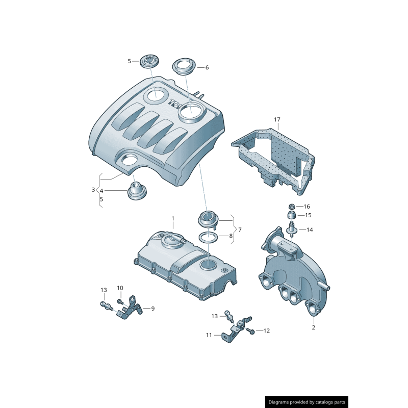 Rotule - Pièces d'origine VW/Audi 038103184B