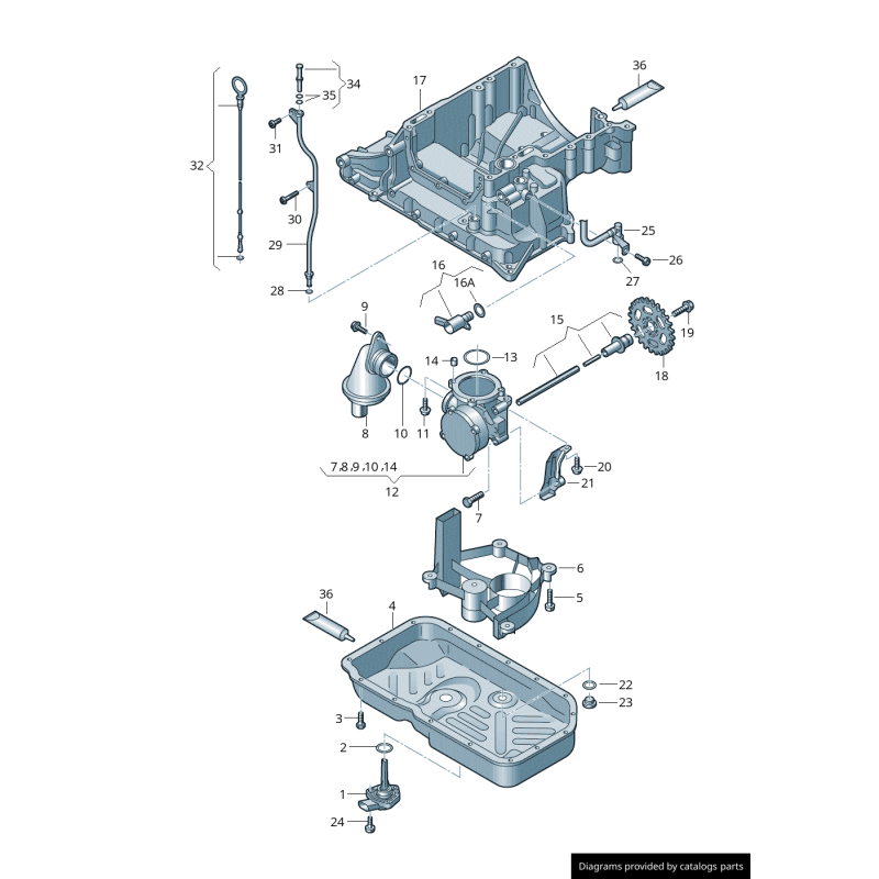 Tube - Pièces d'origine VW/Audi 059115630AH
