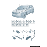Câble d'antenne - Pièces d'origine VW/Audi 000098710A Câble d'antenne - Pièces d'origine VW/Audi 000098710A