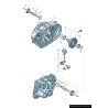 Anneau - Pièces d'origine VW/Audi 02M409374A Anneau - Pièces d'origine VW/Audi 02M409374A