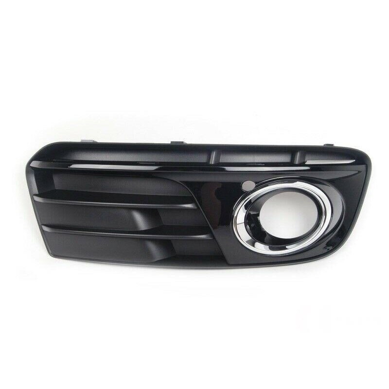 Grille de pare-chocs avant droit avec phare antibrouillard noir - Pièces d'origine Audi 8R0807682JBJI