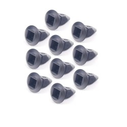 10x Écrou expansible - Pièces d'origine Audi N90821401