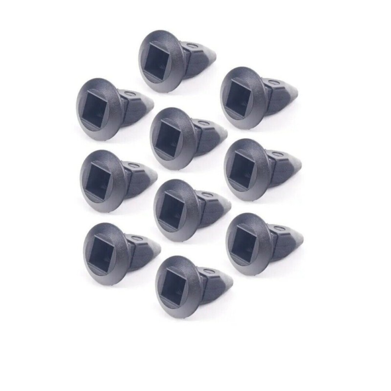 10x Écrou expansible - Pièces d'origine Audi N90821401