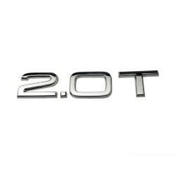 Emblème de coffre 2.0t Chrome - Pièces d'origine Audi 8H0853743H2ZZ