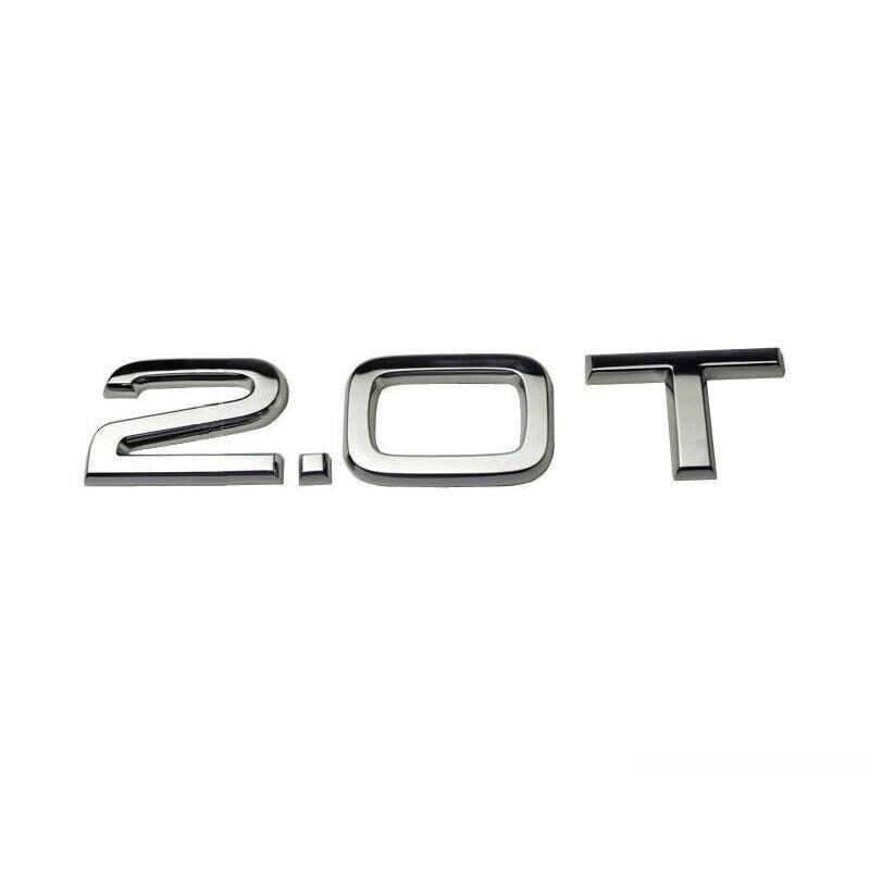 Emblème de coffre 2.0t Chrome - Pièces d'origine Audi 8H0853743H2ZZ