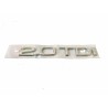 Emblème de coffre 2.0tdi Chrome - Pièces d'origine Audi 8E0853743E2ZZ Emblème de coffre 2.0tdi Chrome - Pièces d'origine Audi 8E0853743E2ZZ