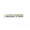 Emblème de coffre 2.0tdi Chrome - Pièces d'origine Audi 8E0853743E2ZZ Emblème de coffre 2.0tdi Chrome - Pièces d'origine Audi 8E0853743E2ZZ
