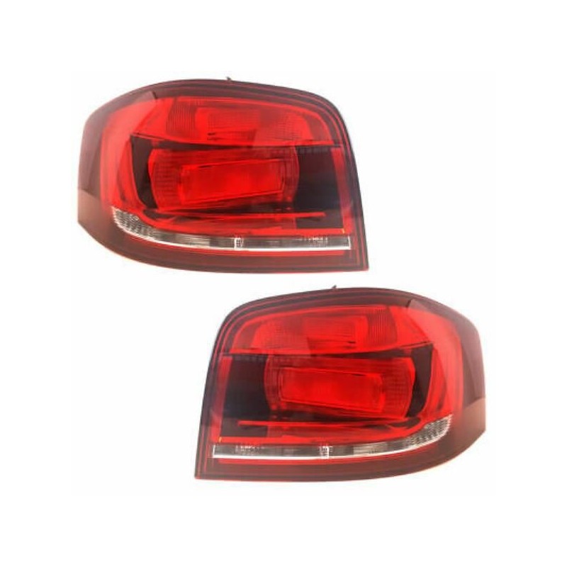 Feux arrière teintés à ligne noire pour Audi 3 portes - Pièces d'origine Audi 8P3945095B/8P3945096B