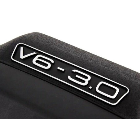 Garniture de couverture avant noire pour moteur V6 de 3,0 L - Pièces d'origine Audi 06C103927D. Garniture de couverture avant noire pour moteur V6 de 3,0 L - Pièces d'origine Audi 06C103927D.