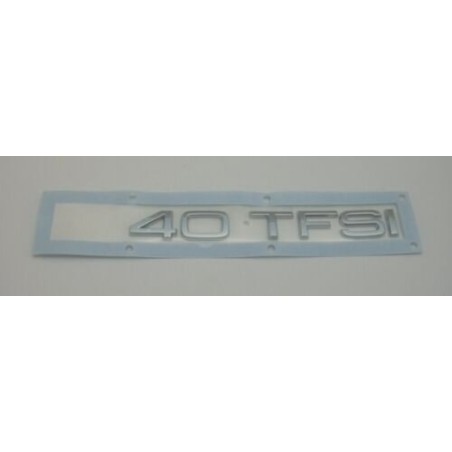 Emblème de coffre 40 TFSI - Pièces d'origine Audi 8K0853744B2ZZ
