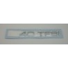 Emblème de coffre 40 TFSI - Pièces d'origine Audi 8K0853744B2ZZ Emblème de coffre 40 TFSI - Pièces d'origine Audi 8K0853744B2ZZ