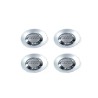 Ensemble de 4 bouchons de centre de roue en alliage - Pièces d'origine Audi 4x8E0601165MSRA Ensemble de 4 bouchons de centre de roue en alliage - Pièces d'origine Audi 4x8E0601165MSRA
