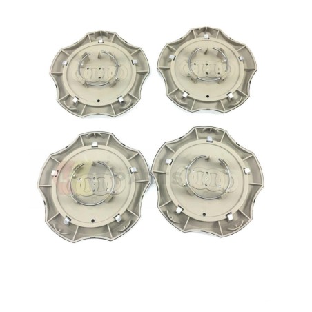 Ensemble de quatre bouchons de centre de roue en alliage Allroad - Pièces d'origine Audi 4x4Z7601165A7ZJ. Ensemble de quatre bouchons de centre de roue en alliage Allroad - Pièces d'origine Audi 4x4Z7601165A7ZJ.
