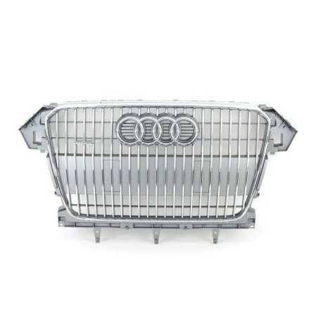 Pare-chocs avant Allroad avec grille de radiateur en gris platine - Pièces d'origine Audi 8K0853651S1RR Pare-chocs avant Allroad avec grille de radiateur en gris platine - Pièces d'origine Audi 8K0853651S1RR