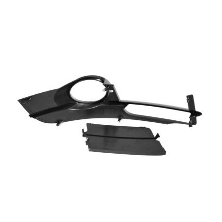 Grille de pare-chocs avant gauche avec entourage de phare antibrouillard pour Allroad - Pièces d'origine Audi 4F0807681J01C