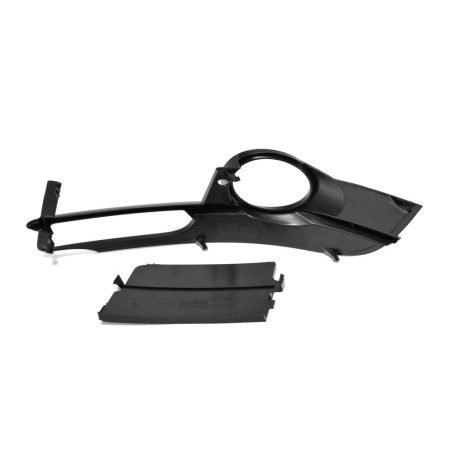 Grille de pare-chocs avant gauche avec entourage de phare antibrouillard pour Allroad - Pièces d'origine Audi 4F0807681J01C