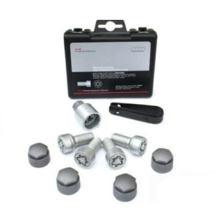Kit de boulons et écrous de verrouillage antivol - Pièces d'origine Audi 4F0071455 Kit de boulons et écrous de verrouillage antivol - Pièces d'origine Audi 4F0071455