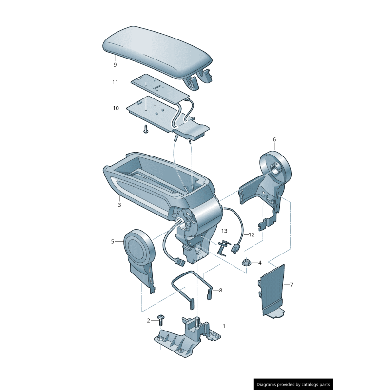 Tapis de sol en caoutchouc noir avant Lhd - Pièces d'origine Audi 8V6061221041